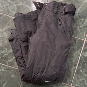 Kids Black Casual Pants